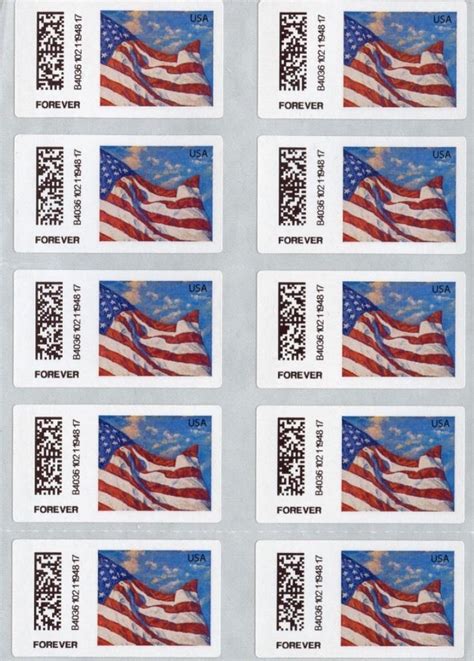 Are barcoded stamps tracked?