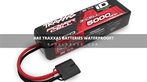 Are batteries waterproof?