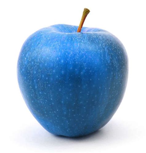 Are blue apples real?