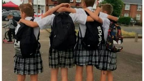 Are boys allowed to wear skirts?