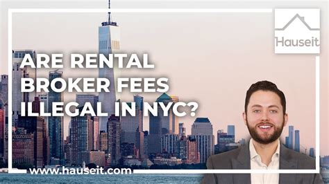 Are broker fees illegal in NYC?