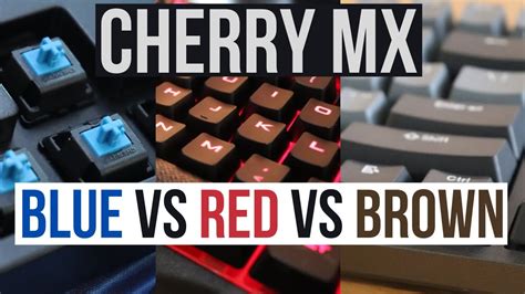 Are brown switches louder than red?