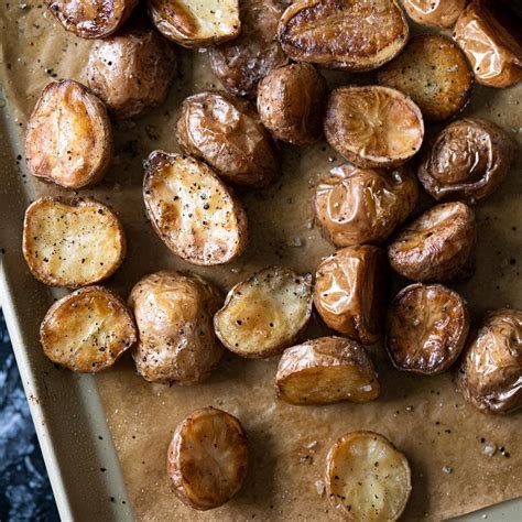 Are brushed potatoes starchy?