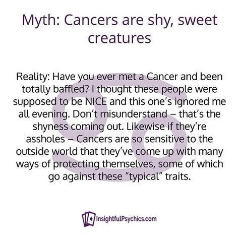 Are cancers very quiet?