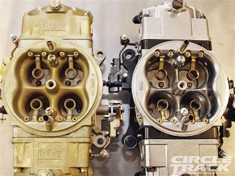 Are carburetors better for racing?