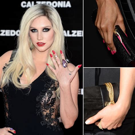 Are celebrities wearing press on nails?