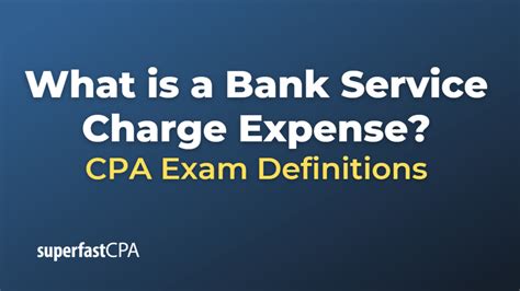 Are charges an expense?