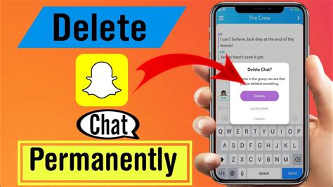 Are chats permanently deleted on Snapchat?