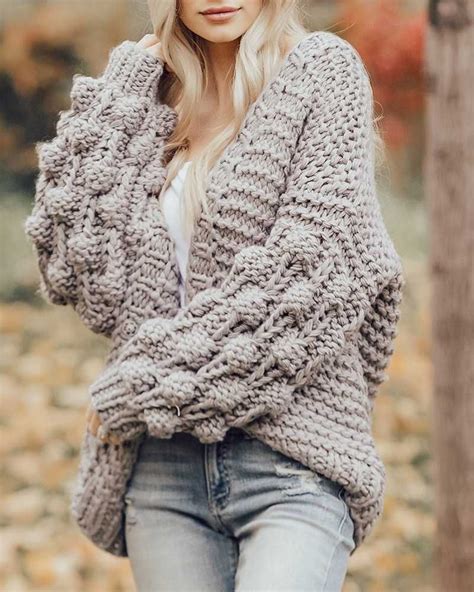 Are chunky sweaters in style?