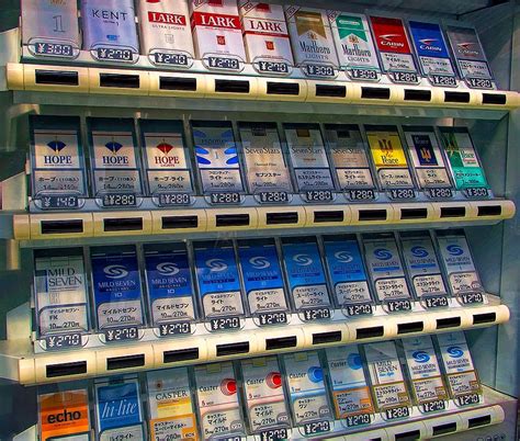 Are cigarettes taxed in Japan?