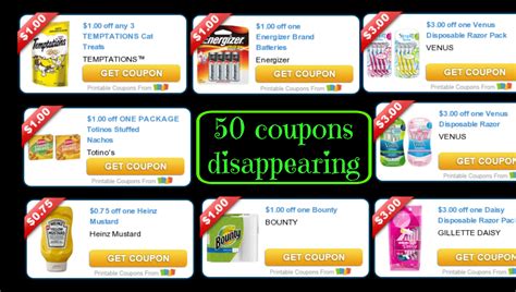 Are coupons disappearing?