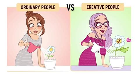 Are creative people normal?