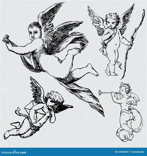Are cupids and angels the same?