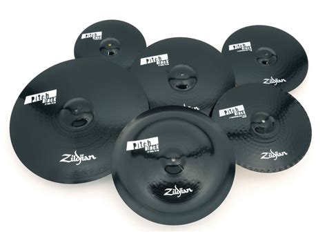 Are dark cymbals quieter?