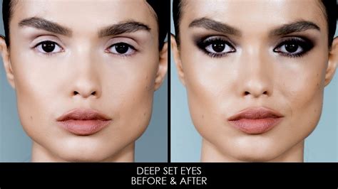Are deep set eyes unattractive?