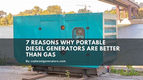 Are diesel generators safer than gas?