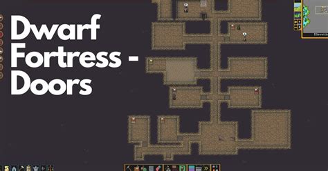Are doors water proof in Dwarf Fortress?