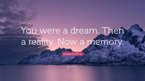 Are dreams memories?