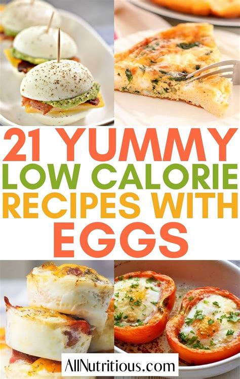 Are eggs low calorie?