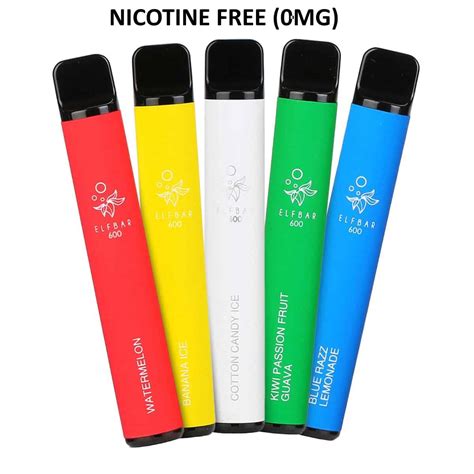 Are elf bars nicotine free?