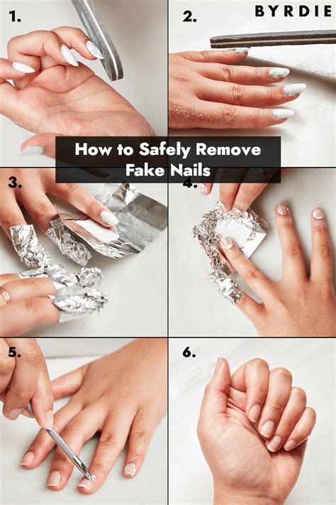 Are fake nails easy to take off?