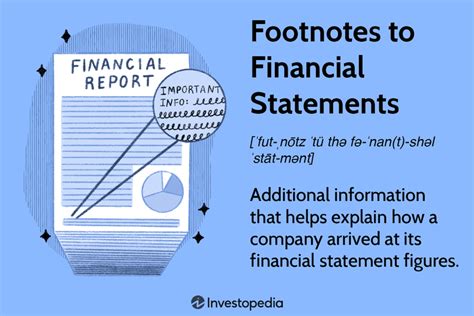 Are financial statement footnotes optional?