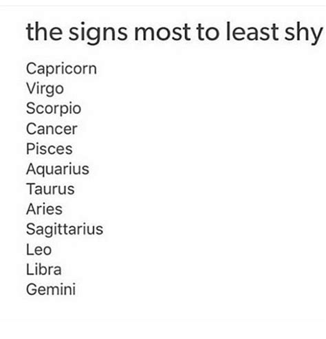 Are fire signs shy?