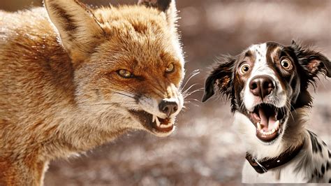 Are foxes scared of dogs?