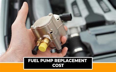 Are fuel pumps expensive to replace?