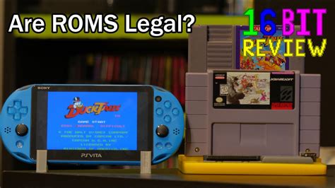 Are game ROMs illegal?