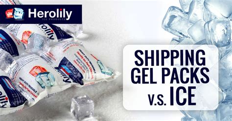 Are gel ice packs better than ice?