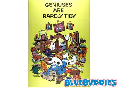 Are geniuses tidy?