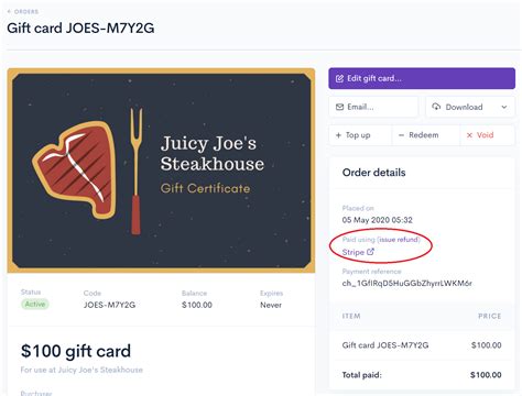 Are gift cards refundable?