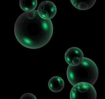 Are green bubbles going away?