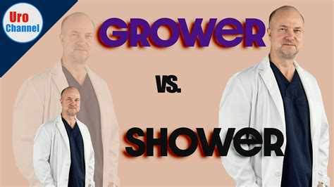Are growers bigger than showers?