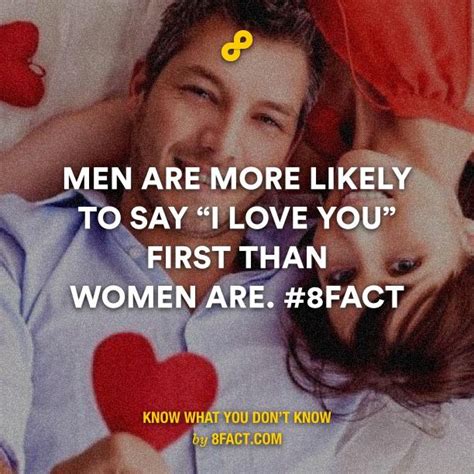 Are guys more likely to say I love you first?