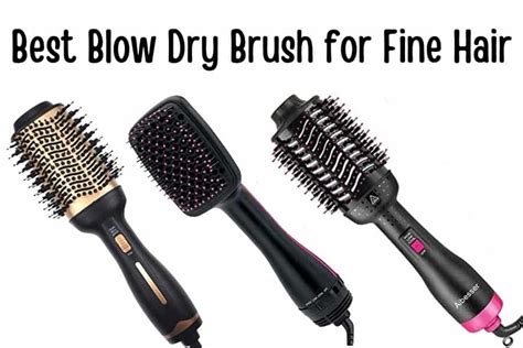 Are hair drying brushes good for fine hair?