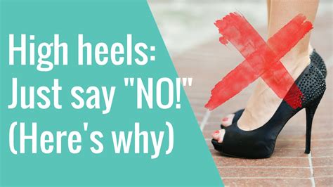 Are heels unhealthy?