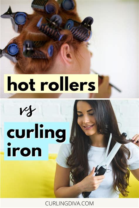Are hot rollers worse than curling iron?