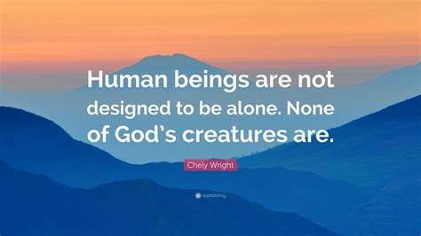 Are humans designed to be alone?