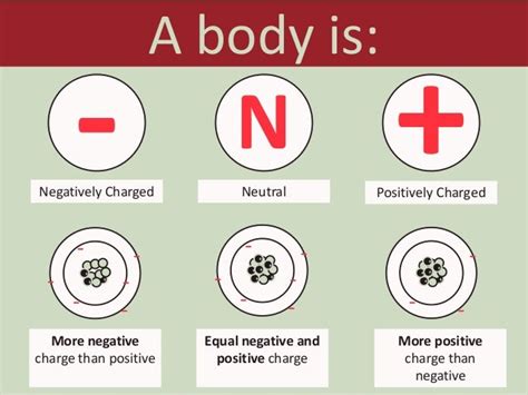 Are humans positively or negatively charged?