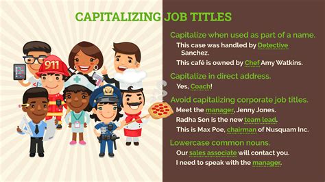 Are job titles capitalized?