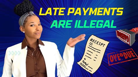 Are late payments illegal?