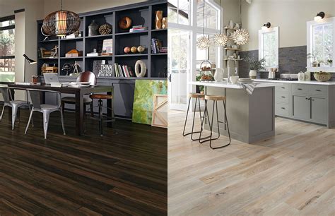 Are lighter or darker floors more popular?