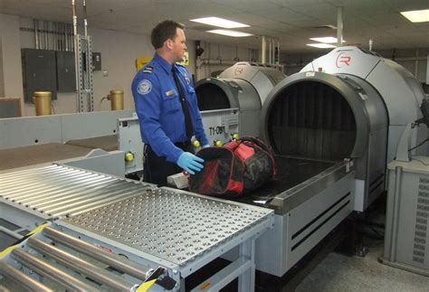 Are luggage bags scanned at airport?