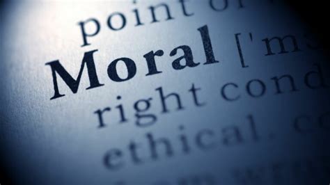 Are morals universal?