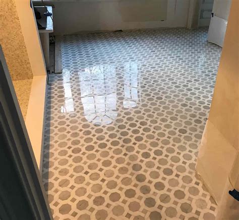 Are mosaic tiles good for uneven floors?