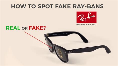 Are my Ray-Ban sunglasses real?