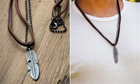 Are necklaces on guys cool?