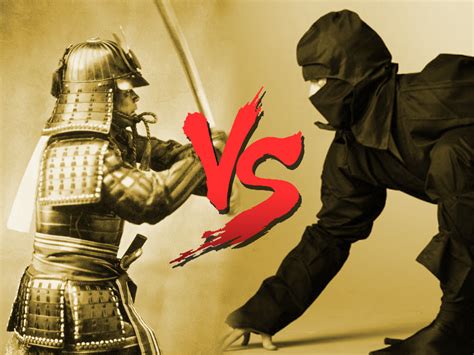 Are ninjas stronger than samurai?